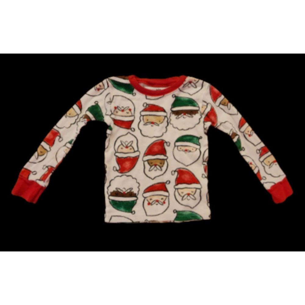 Old Navy Santa Pajamas Size 3T *Great Condition*